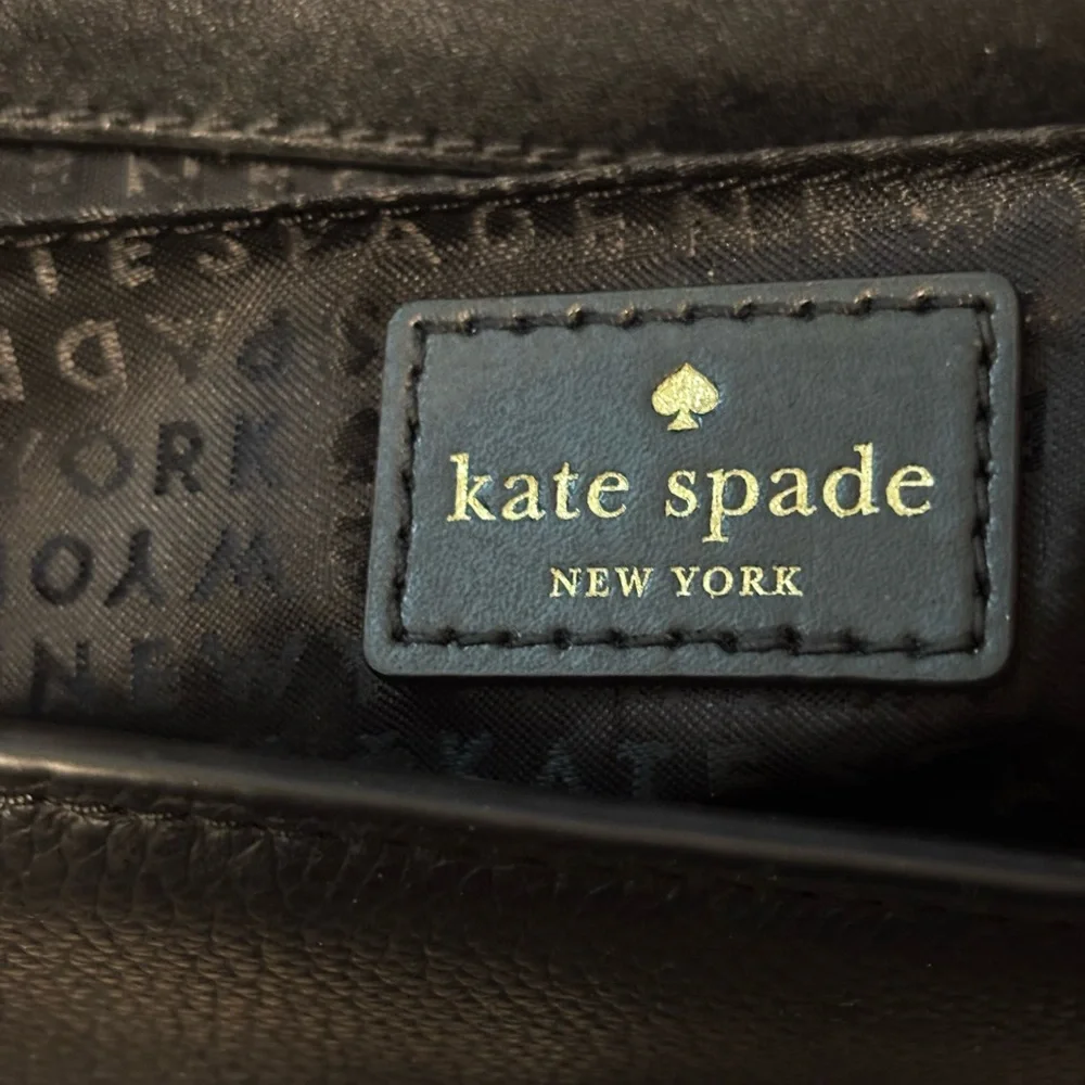 Kate Spade Black Studded Satchel - Picture 4 of 7